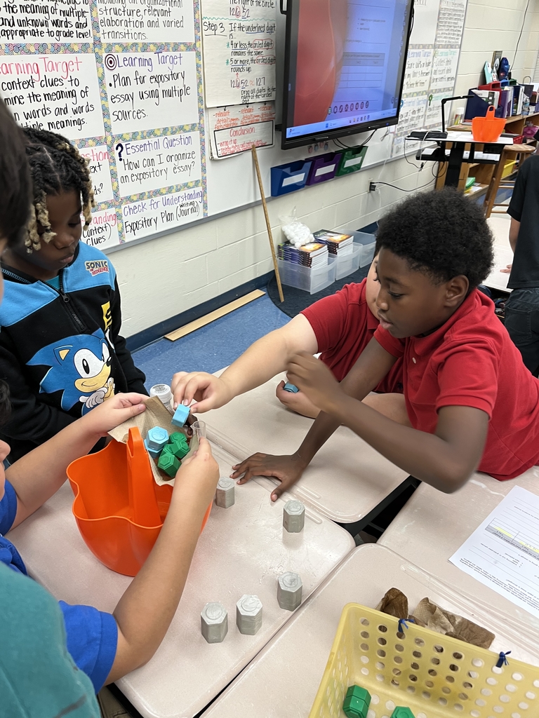 Students performing science experiment