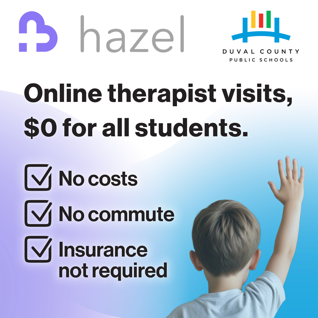 Online therapist visits, $0 for all students. No costs. No commute. Insurance not required.