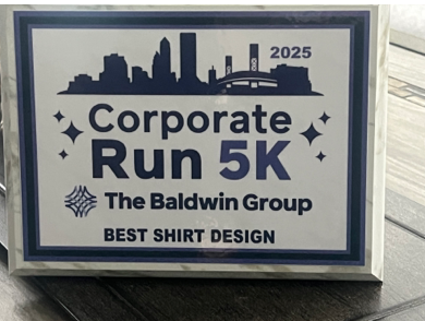 Corporate Run 5k Best Shirt Design Award