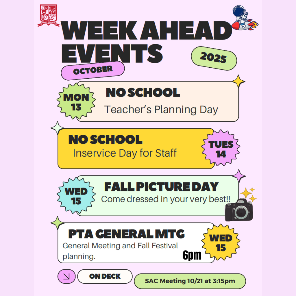 10.13-14 Week Ahead