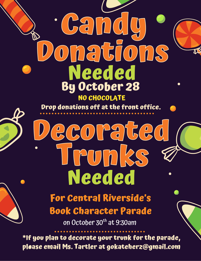 Needs for Book Character Parade
