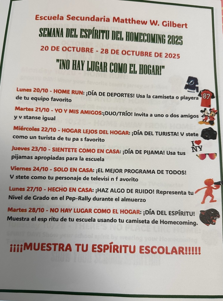 homecoming info spanish