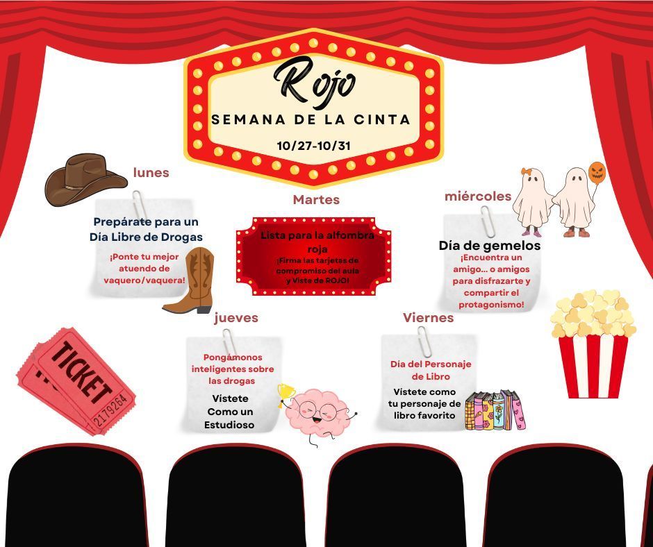 Red Ribbon Week Flyer