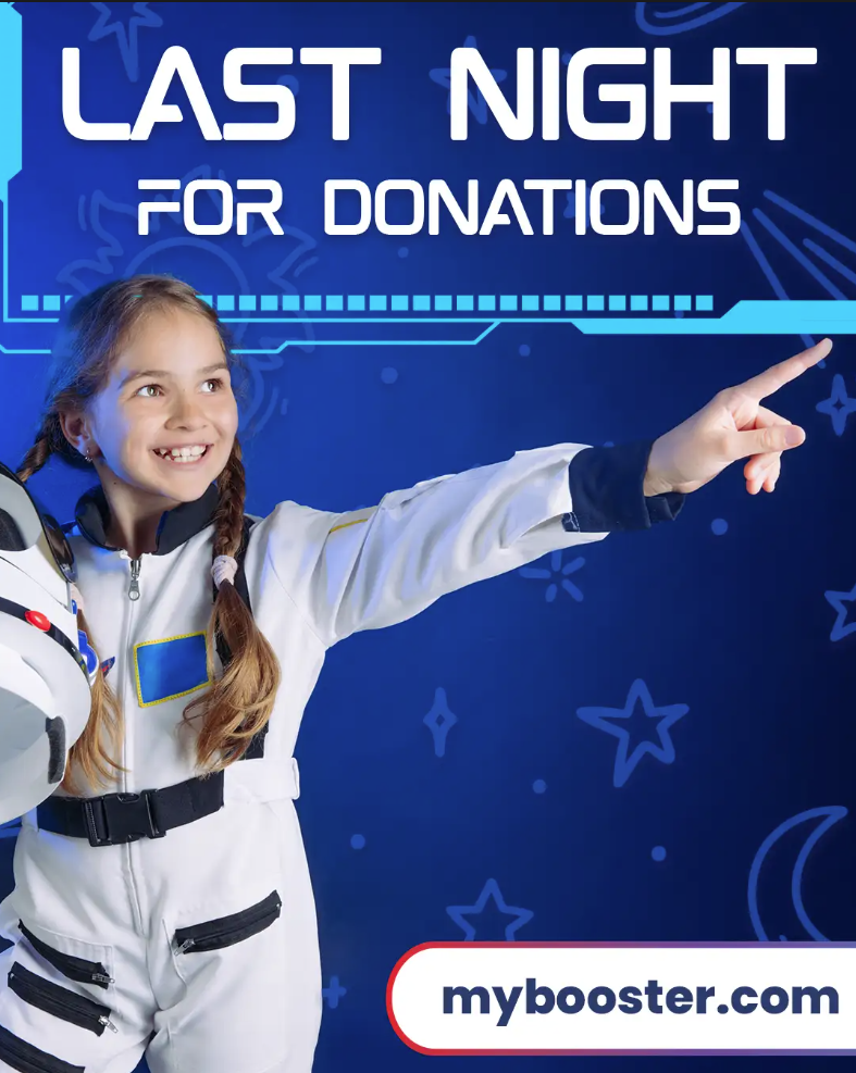 Last Night for Donations