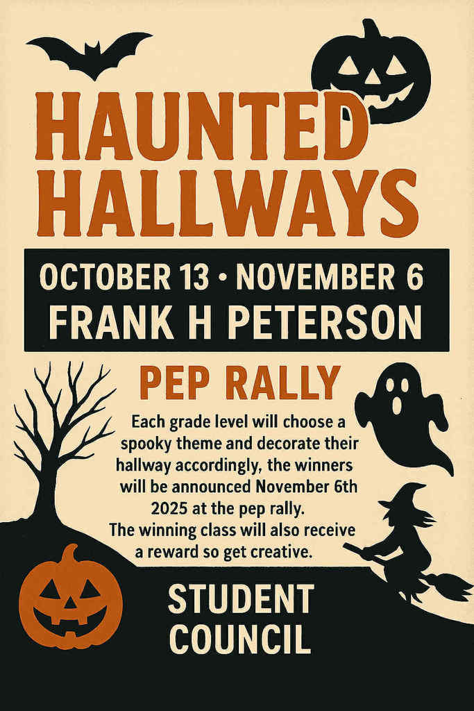Haunted Hallways Flyer