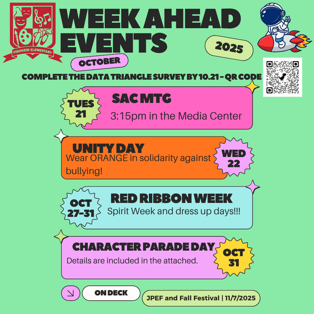 Week Ahead 10.20.2025