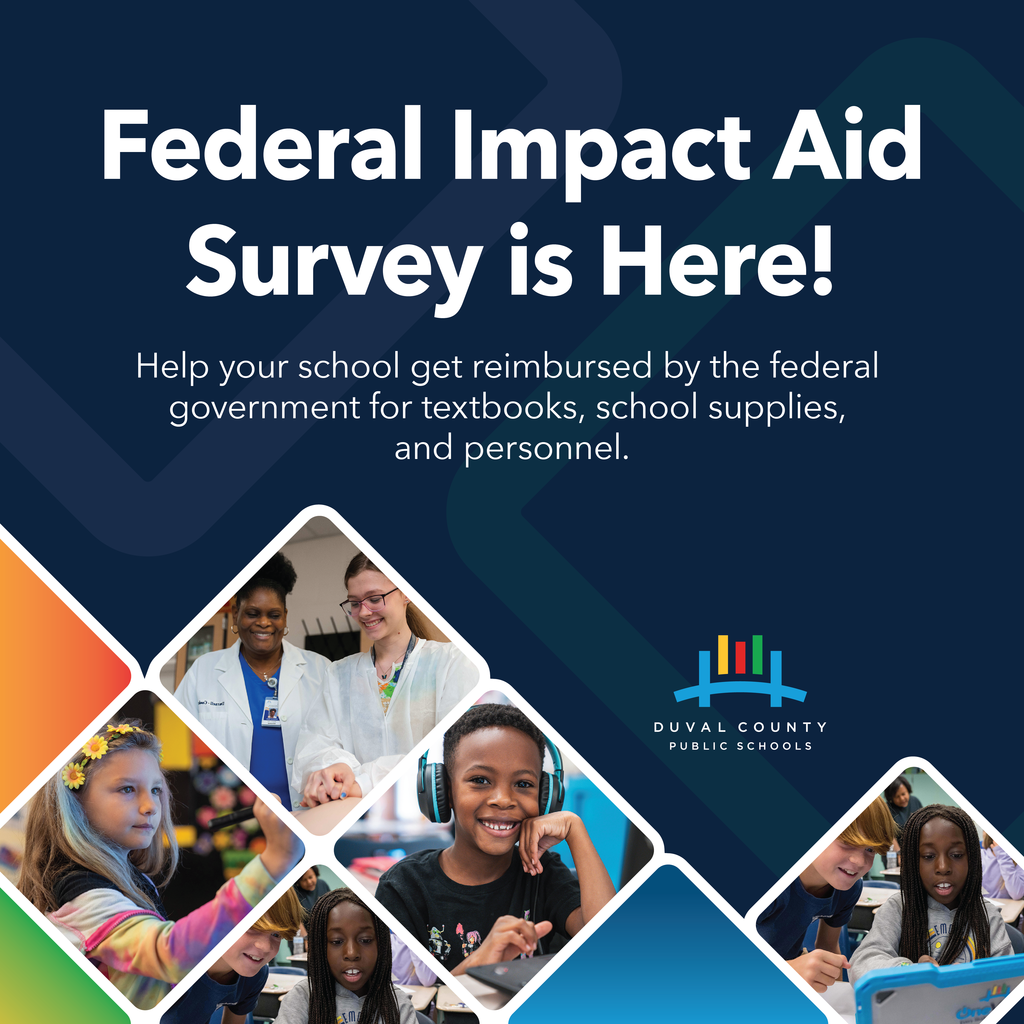 Federal Impact Aid Survey is Here. Help your school get reimbursed by the federal government for textbooks, school supplies, and personnel.