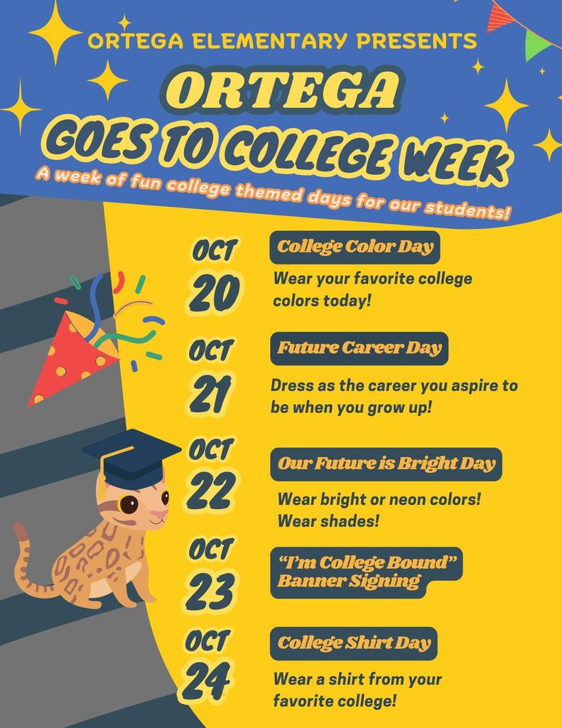 Ortega goes to college week