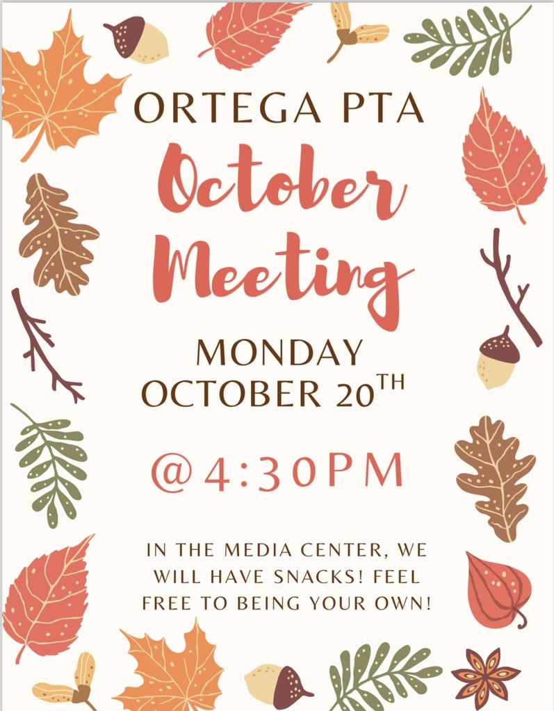 PTA meeting 10.20.25