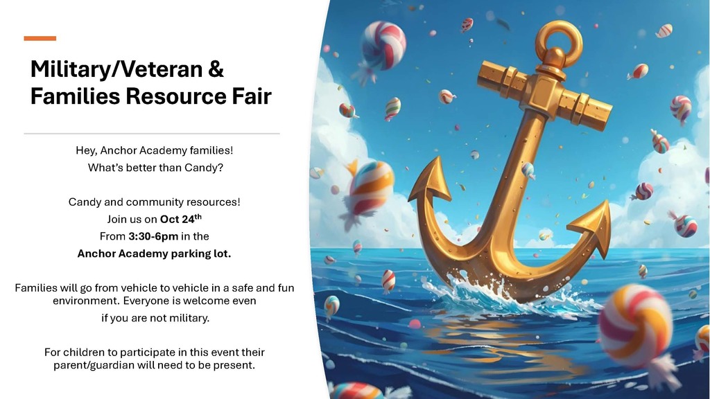 Military & Veterans Resource Fair/Trunk or Treat flyer