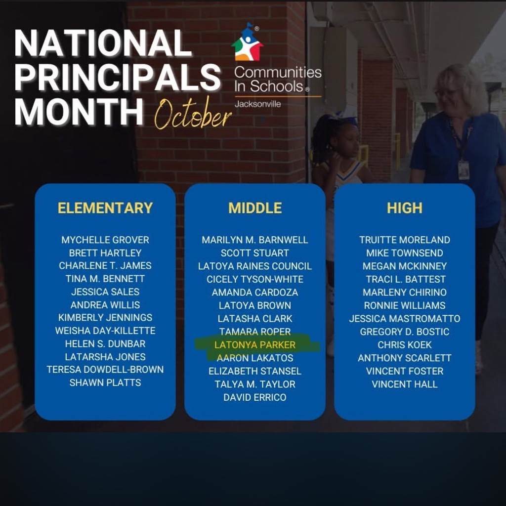 october is national principals month