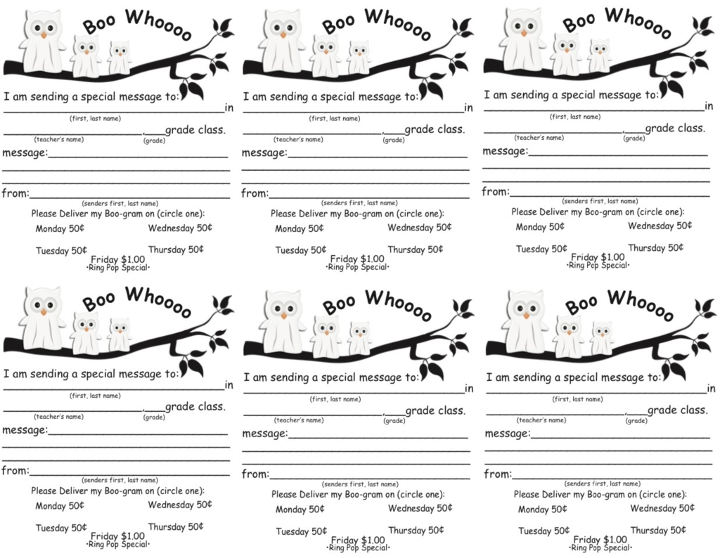 Boograms are on sale Oct. 24-31.