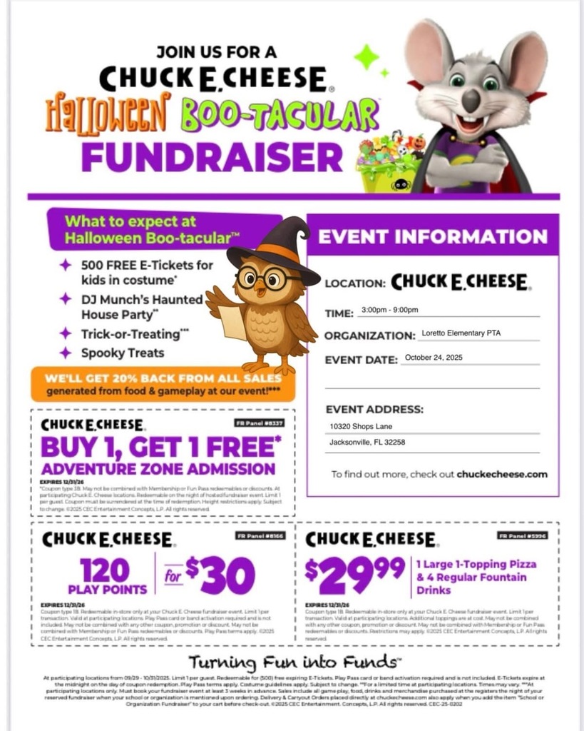 Chuck E Cheese