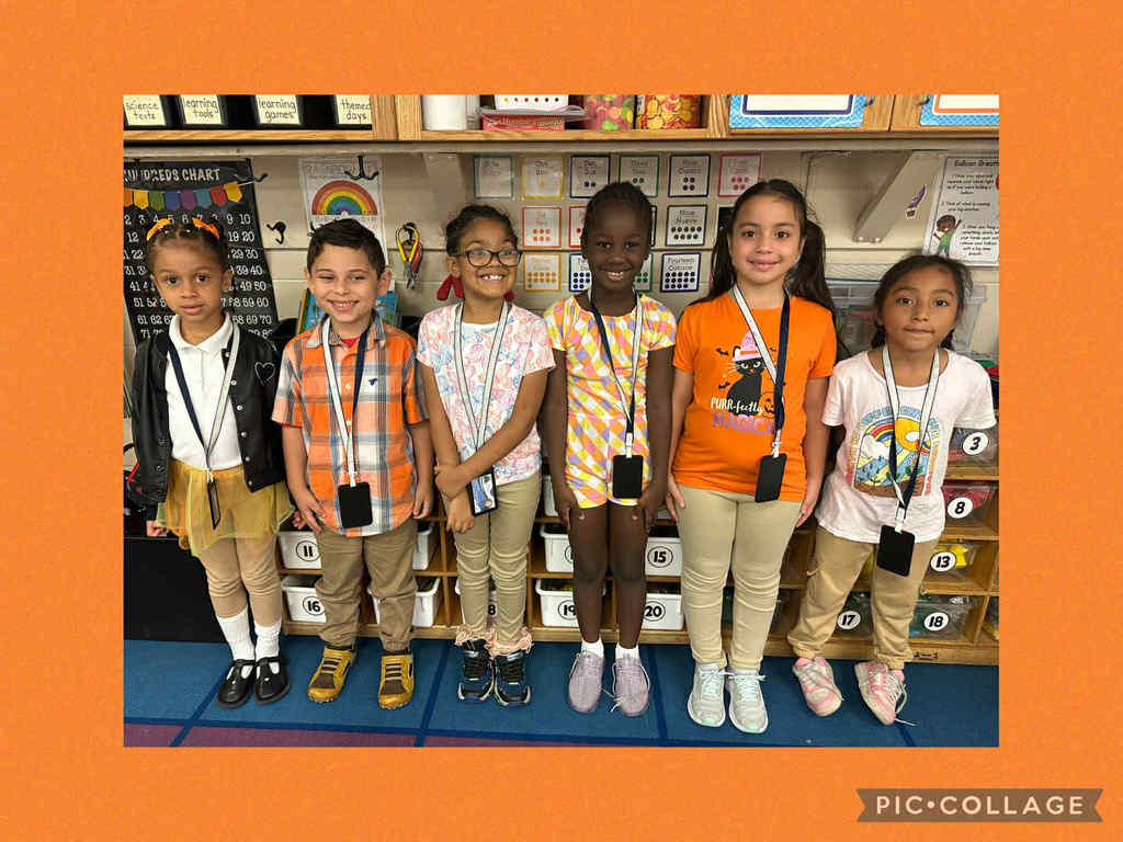 Ms. Affatato's 1st Grade students - Unity 2025