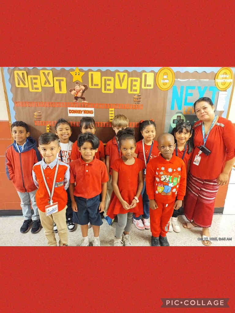 RRW - Wear Red Day - Ms. Resta's Class