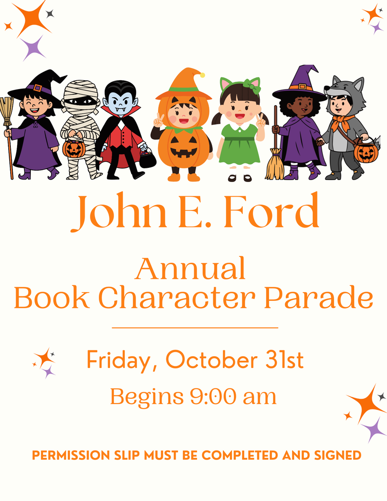 Book Character Parade Flyer