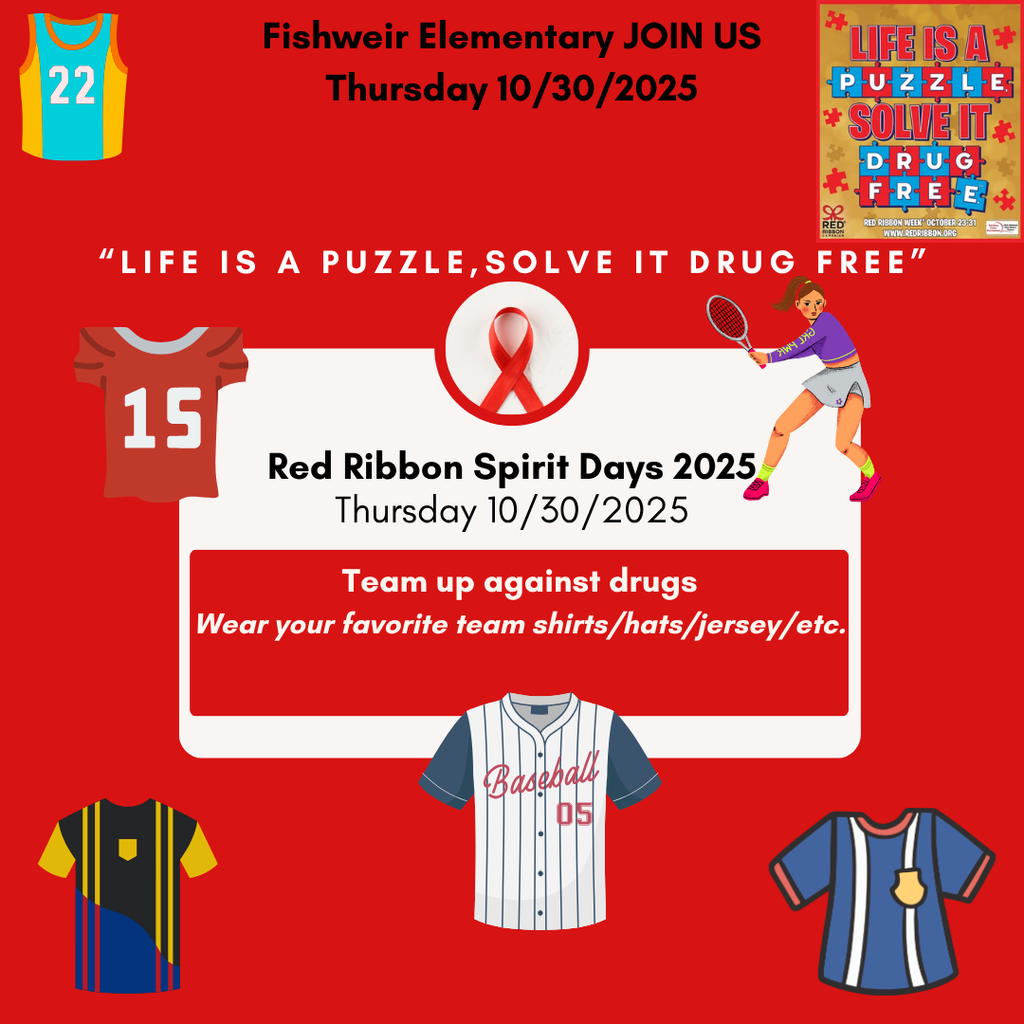 Team Up Against Drugs on Thursday 10/30