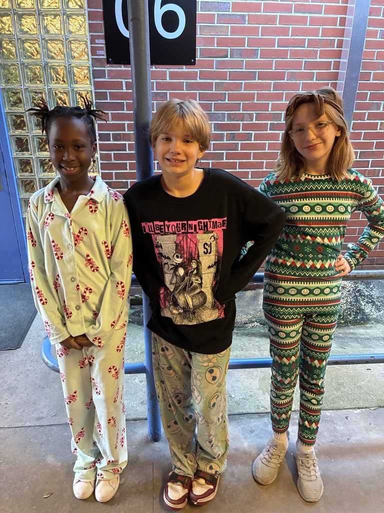 Students in pajamas