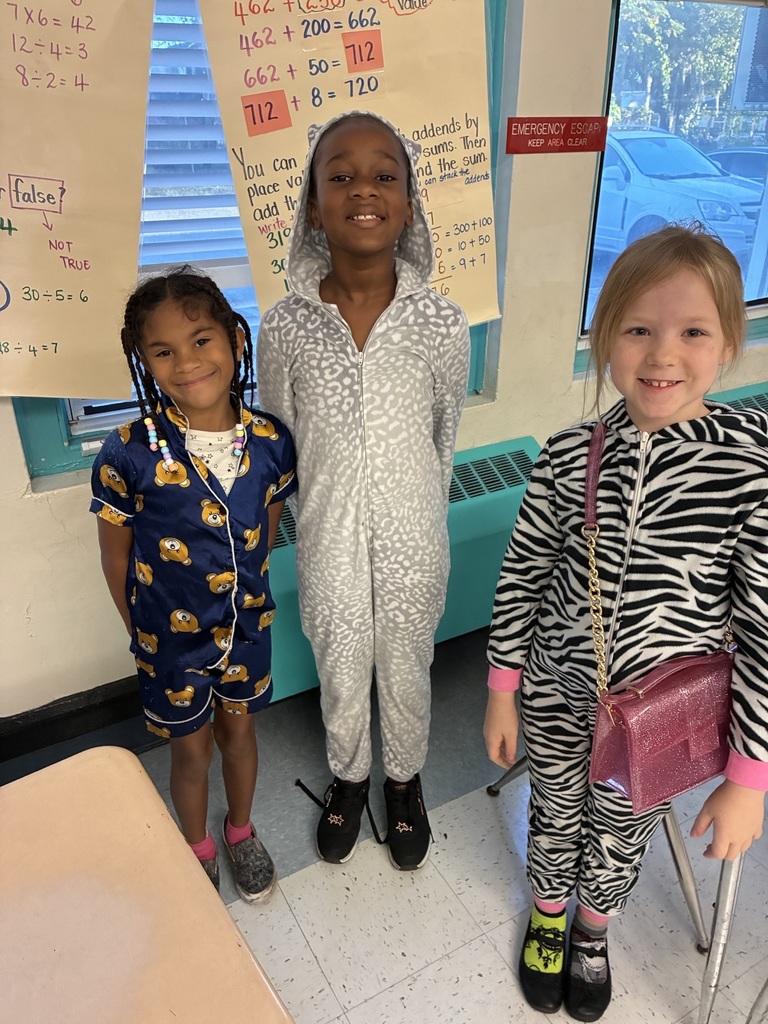 Students in pajamas
