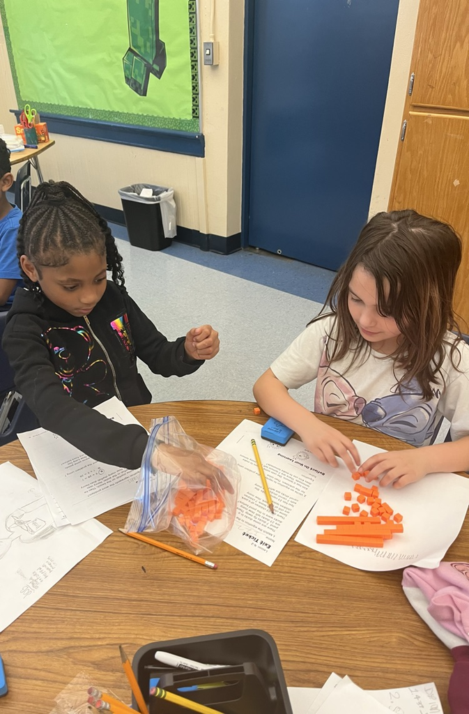 students using math tools