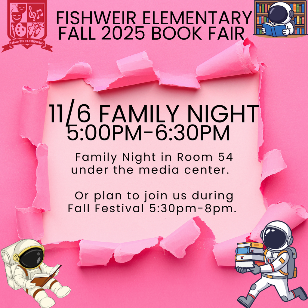 Family Book Fair Night 11/6