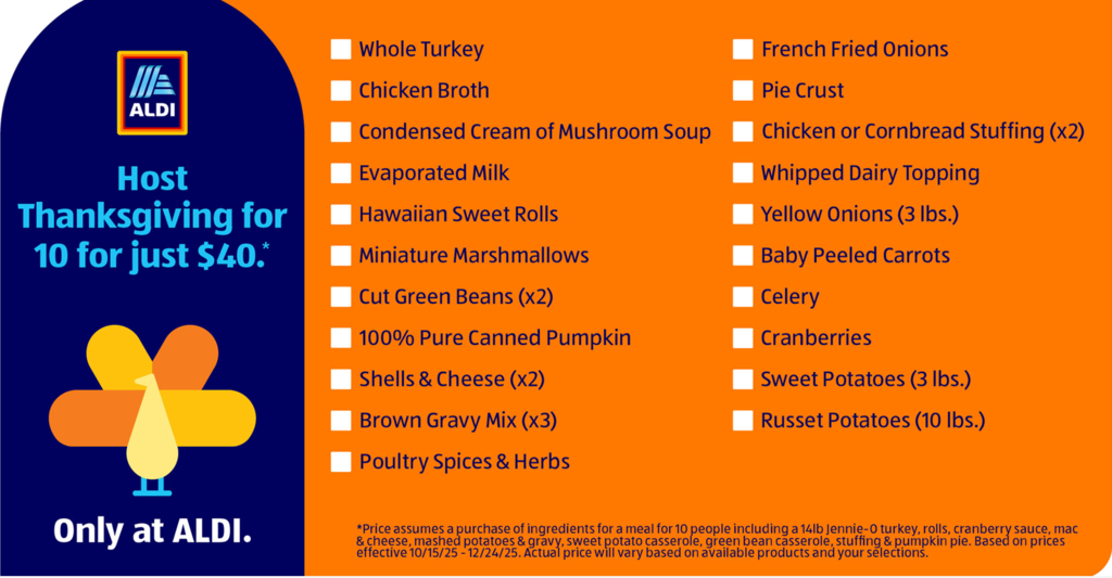 Aldi Thanksgiving