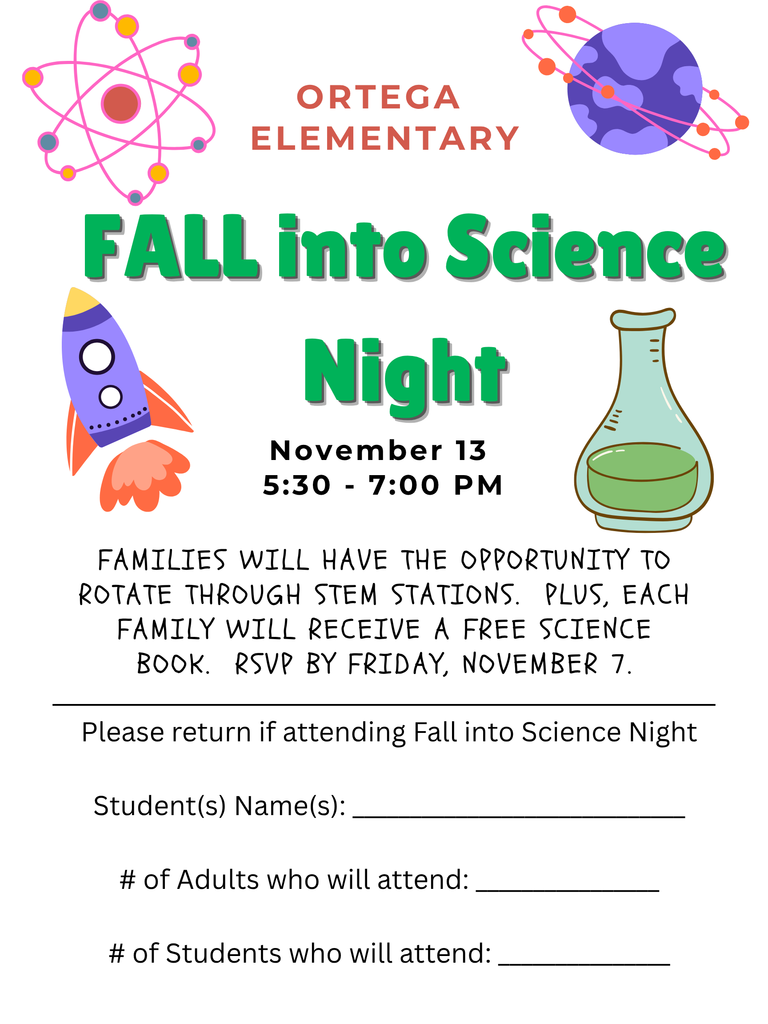 Science Night Invite