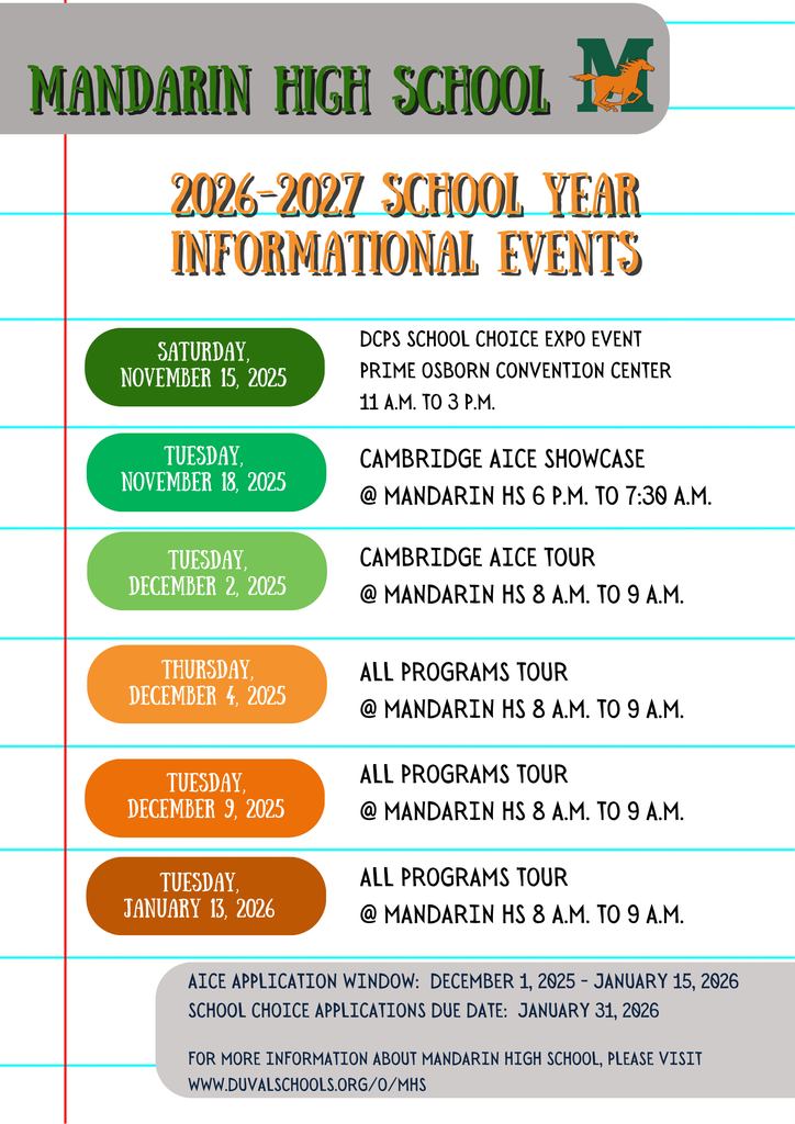 2526 Recruitment Events Flyer
