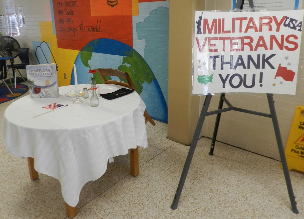 Veterans Day Table