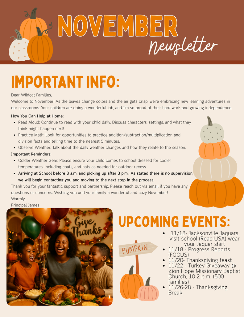November Parent Newsletter