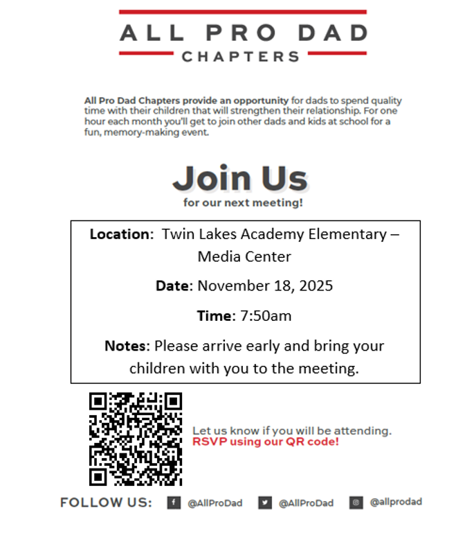 All Pro Dad Nov Invite