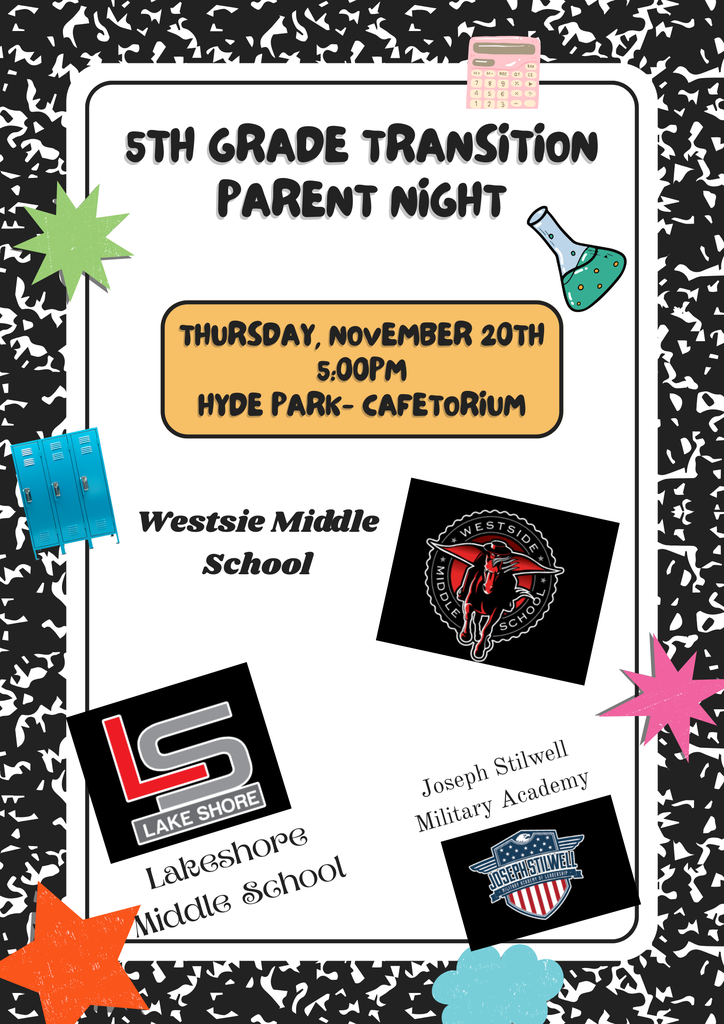Middle School Transition Flyer