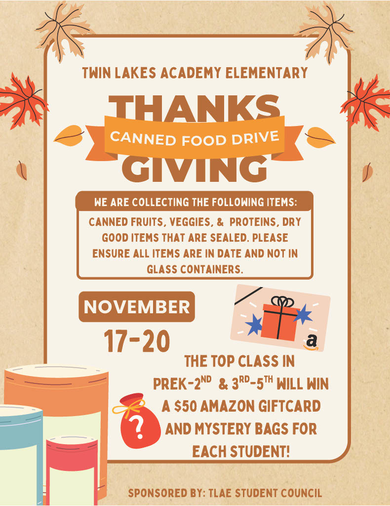 Canned Food Drive