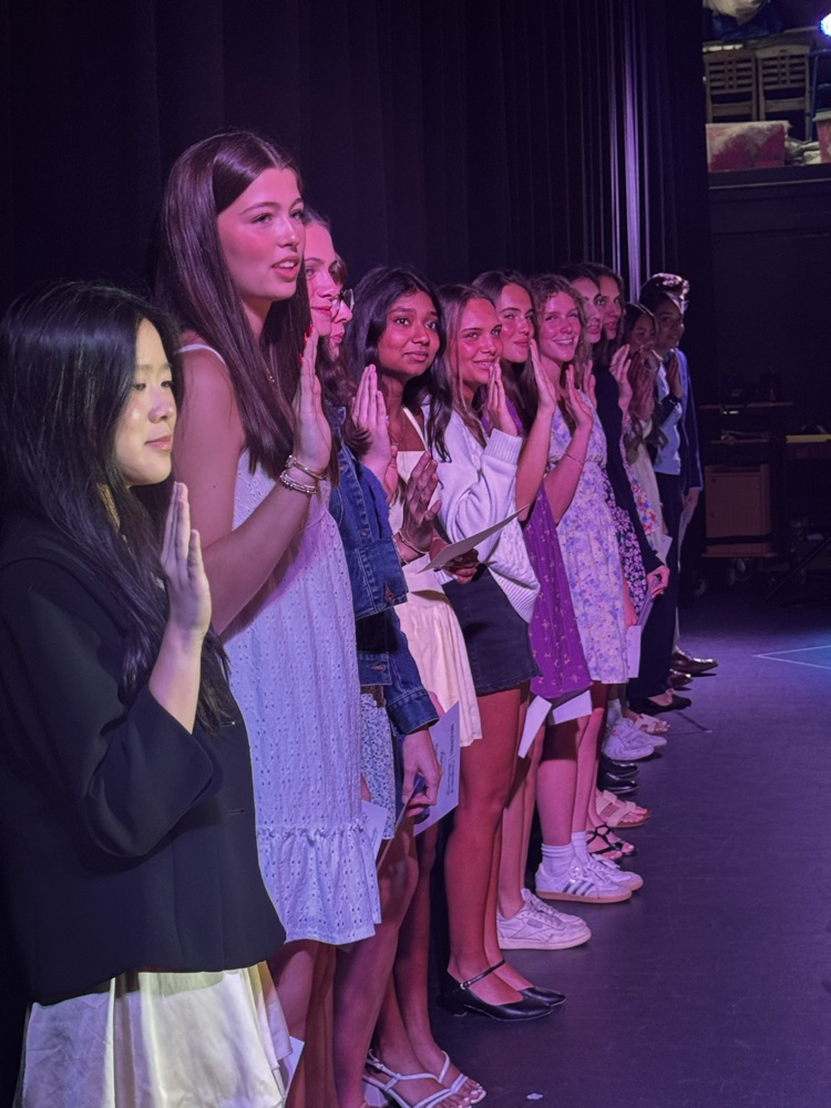 honor society inductions 