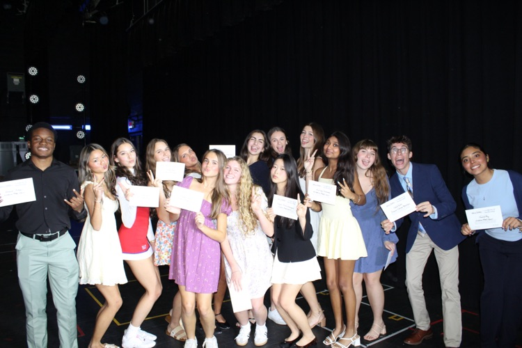 honor society inductions 