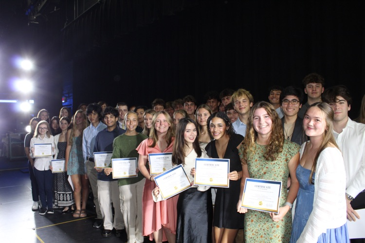 honor society inductions 