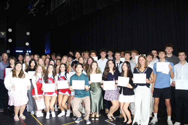 honor society inductions 