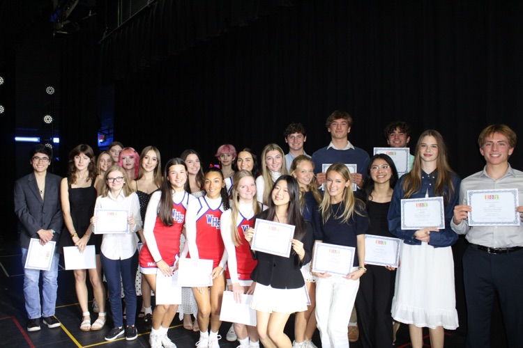 honor society inductions 