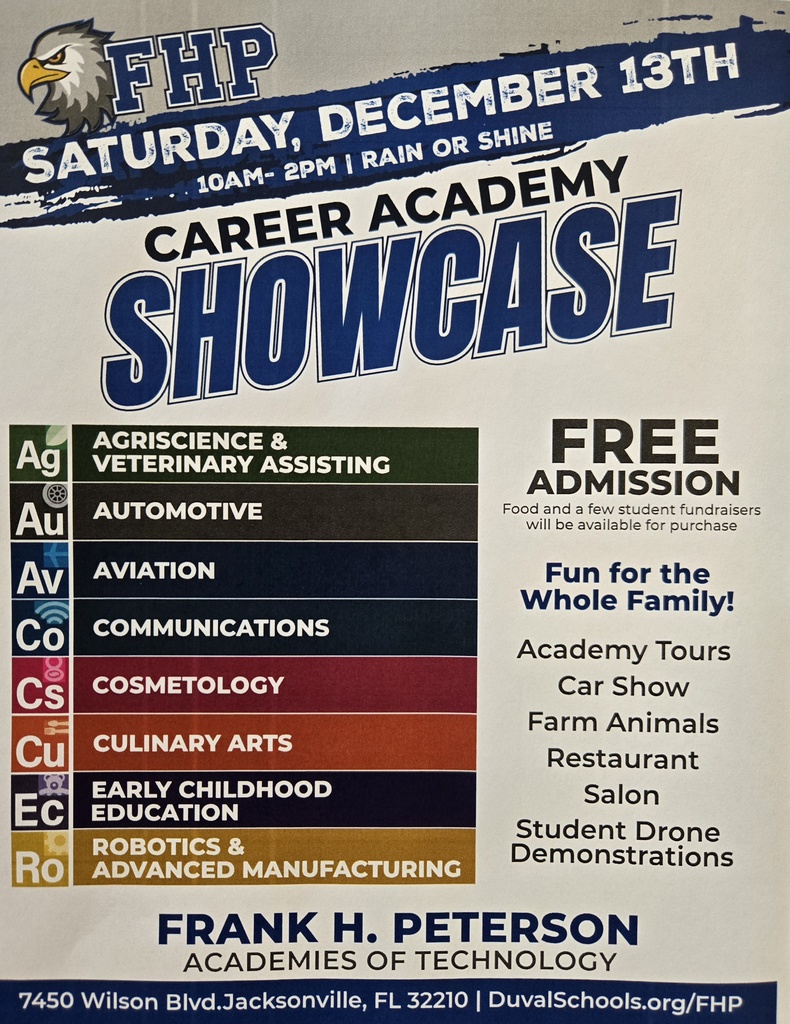 Career Academy Showcase and Car Show Flyer