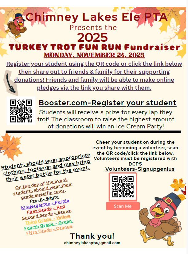 Turkey Trot - PTA Fundraiser
