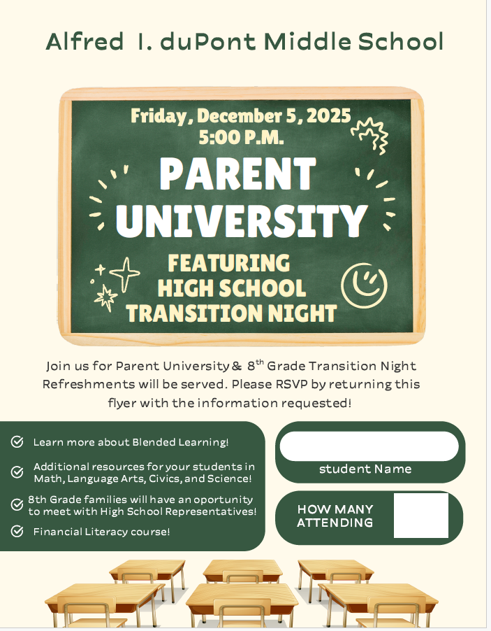 Parent University & High School Transition Night