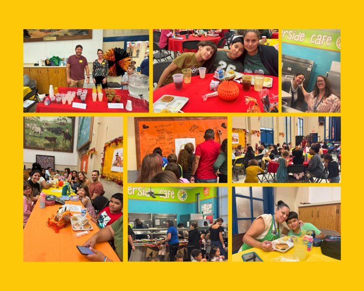 thanksgiving luncheon collage