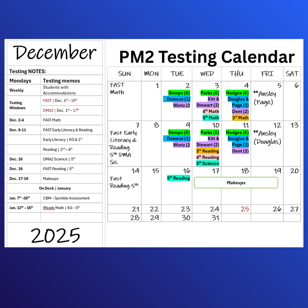 PM2 Calendar