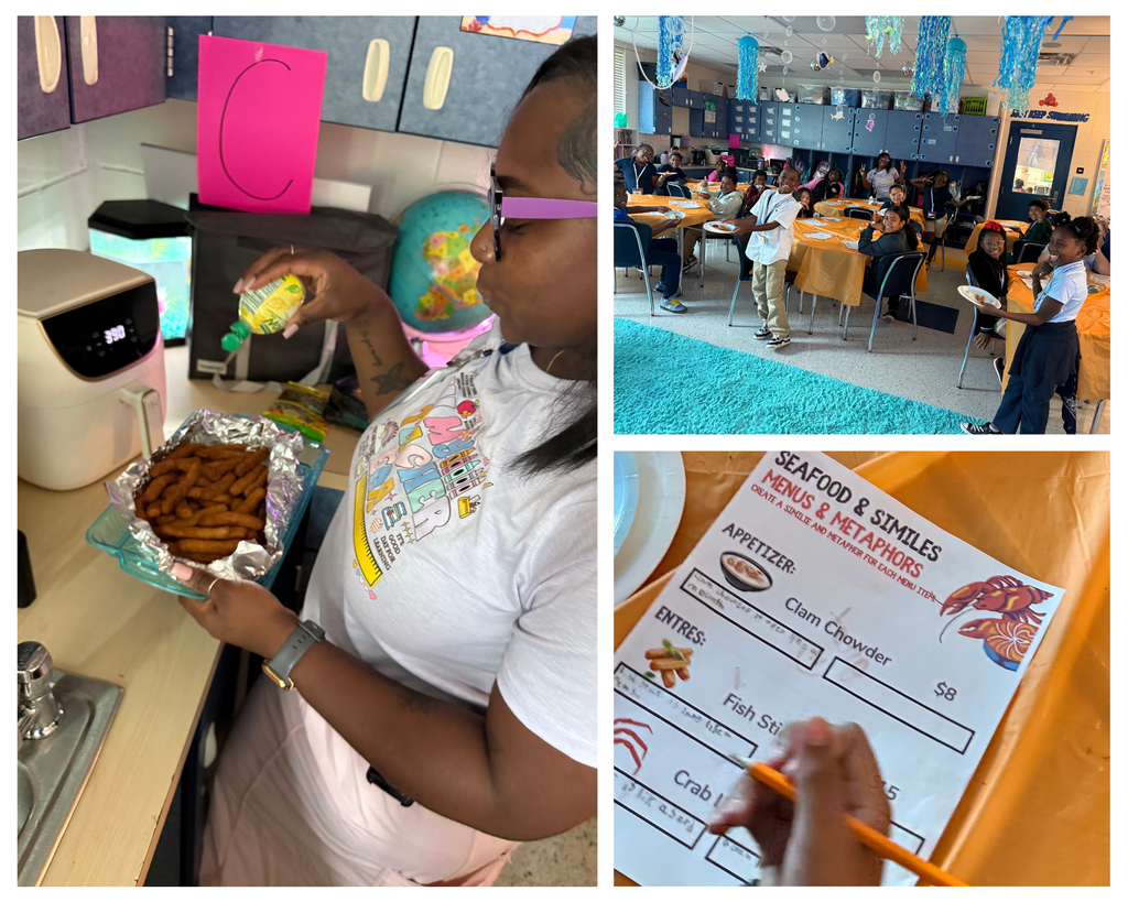 Classroom Cafe in Nia Johnson's Class