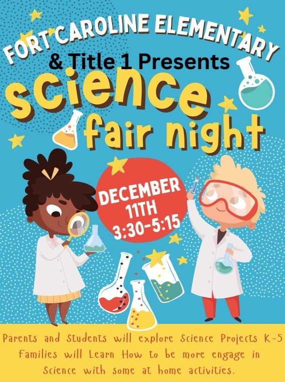 FCE Science Night Flyer Title 1
