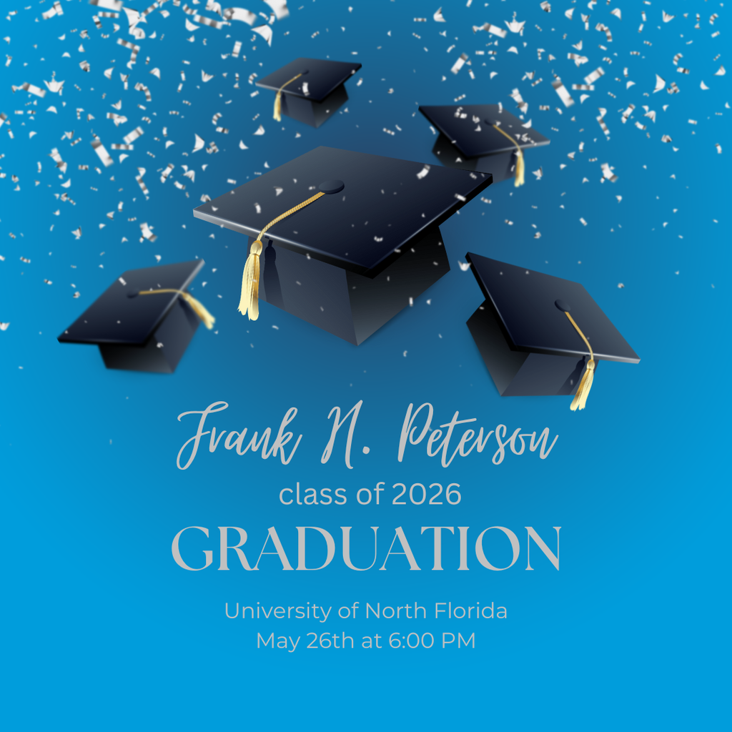 Graduation Save the Date Graphic