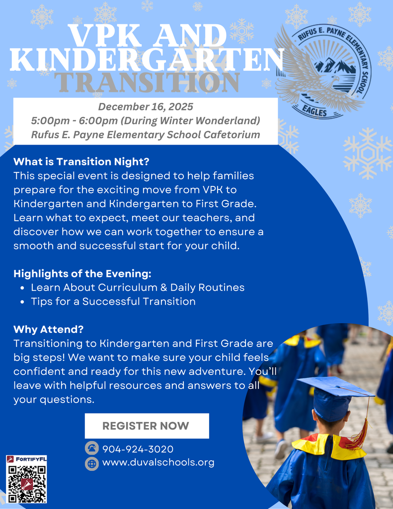 VPK and Kindergarten Transition Flyer