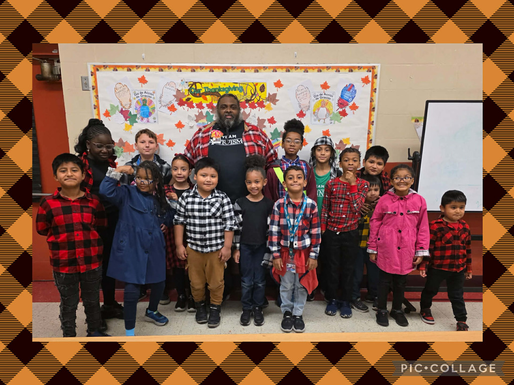 Dec. 4th - "Mad About Plaid" Day at SPE - Mr. Osakue's Team Up students