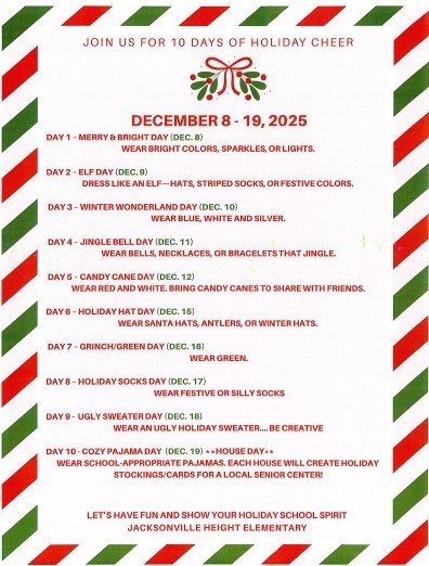 10 Days Until the Holidays