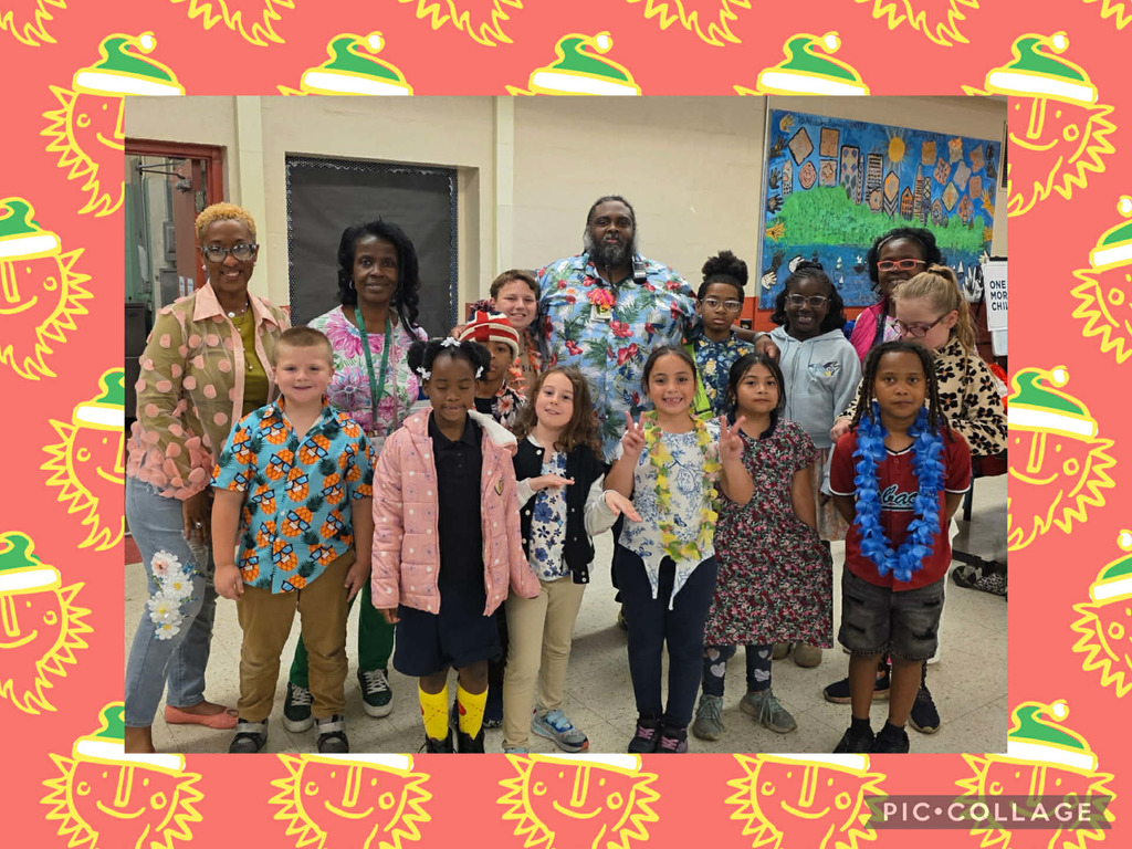 12.5 Mele Kalikimaka/Hawaiian Christmas Day  - Team Up students